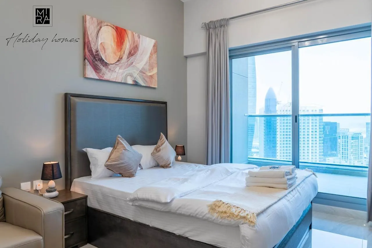 Mira Holiday Homes - Studio With Burj Khalifa View - Elite Business Bay location